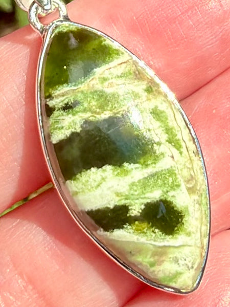 Chrome Chalcedony Pendant