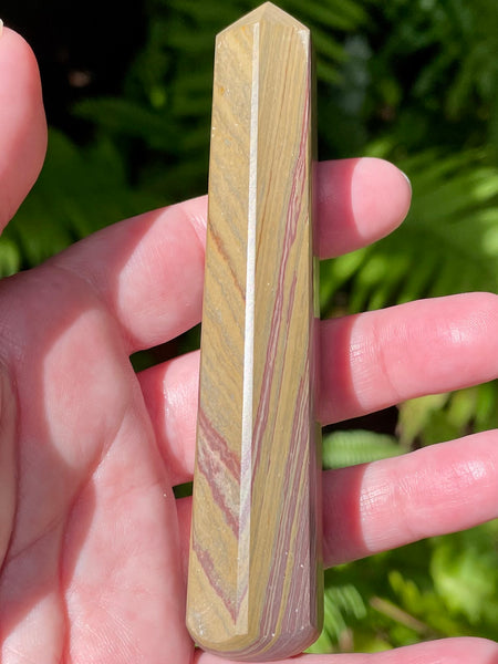 Tiger Skin Jasper Crystal Massage Wand - Morganna’s Treasures