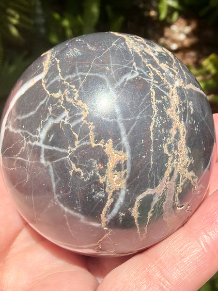 Spider Web Jasper Sphere