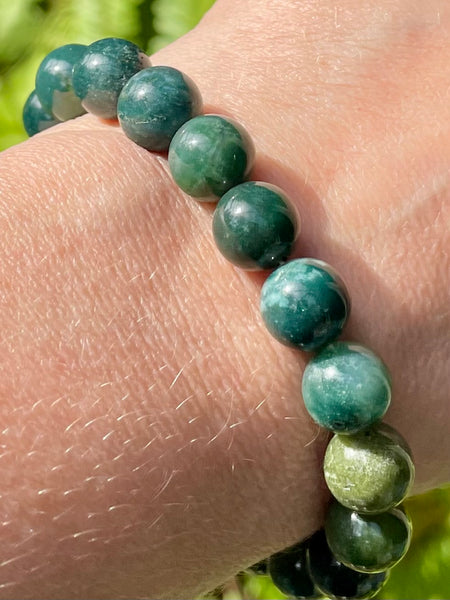 Moss Agate Bracelet - Morganna’s Treasures 