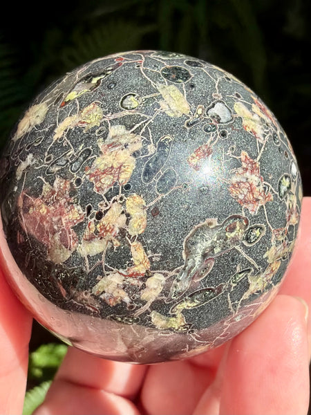 Brecciated Jasper Sphere