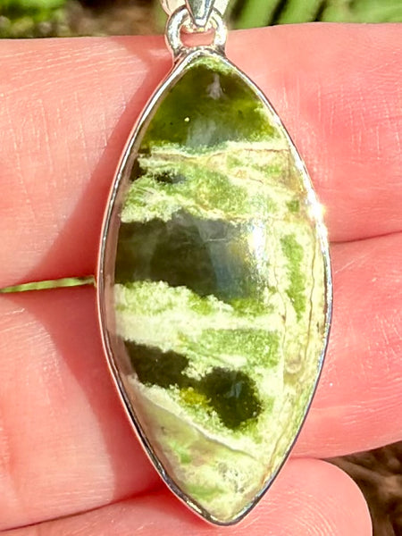 Chrome Chalcedony Pendant
