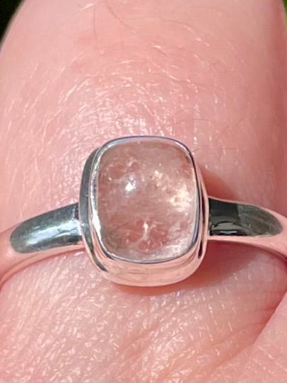 Rose Quartz Ring Size 9 - Morganna’s Treasures 