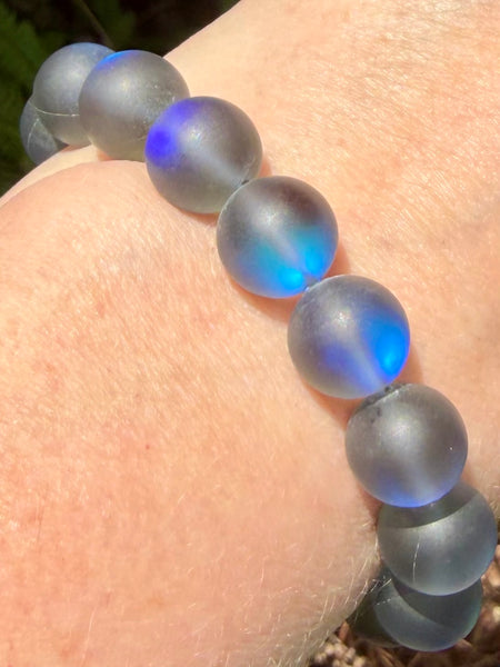 Iridescent Crystal Bracelet -Dark - Morganna’s Treasures