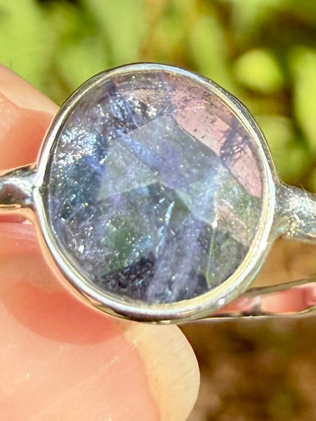 Faceted Iolite Ring Size 5.5 - Morganna’s Treasures