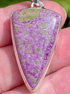 Variscite in Purpurite Pendant - Morganna’s Treasures 