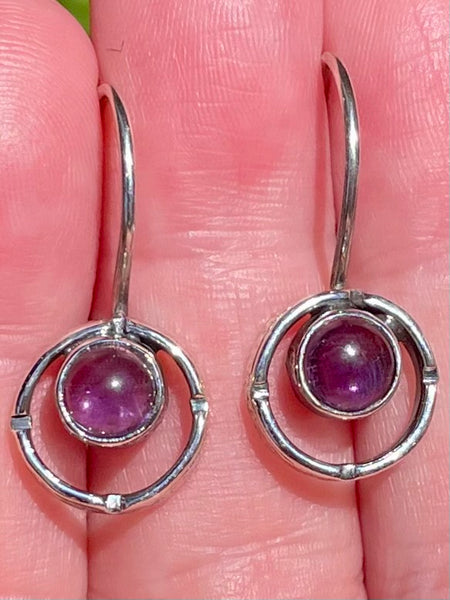 Purple Amethyst Earrings - Morganna’s Treasures 