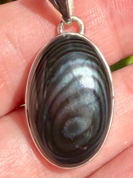 Psilomelane Pendant