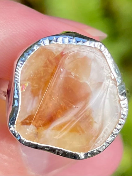 Citrine Stalactite Ring Size 7 - Morganna’s Treasures