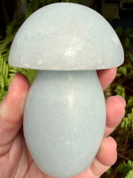 Blue Calcite Mushroom