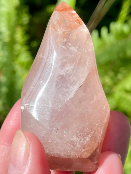 Small Hematoid Quartz Flame