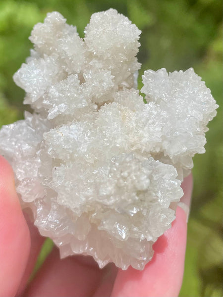 Fluorescent White Aragonite - Morganna’s Treasures 