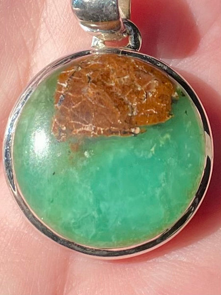 Boulder Chrysoprase Pendant - Morganna’s Treasures