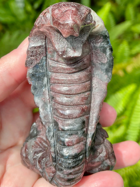 Garnet in Matrix Cobra - Morganna’s Treasures