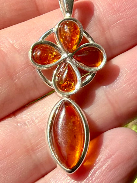 Baltic Amber Pendant - Morganna’s Treasures
