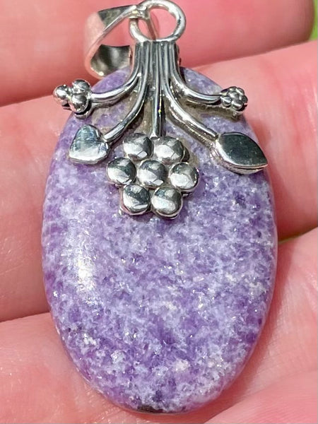 Lepidolite Pendant - Morganna’s Treasures 