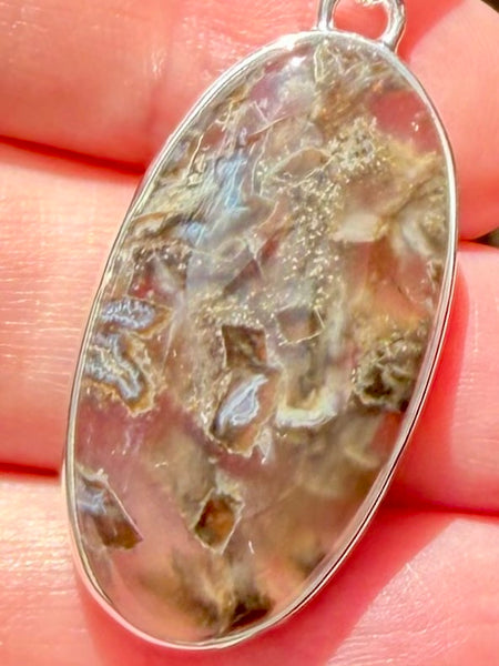 Turkish Tube Agate Pendant - Morganna’s Treasures