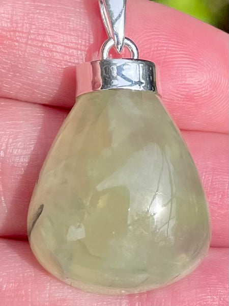 Prehnite Pendant - Morganna’s Treasures