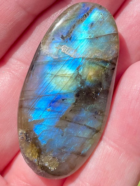 Labradorite Palm Stone - Morganna’s Treasures