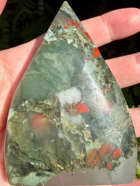 Gorgeous African Bloodstone Flame