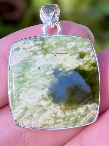 Chrome Chalcedony Pendant - Morganna’s Treasures