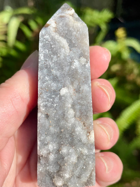 Sphalerite Druzy Obelisk - Morganna’s Treasures 