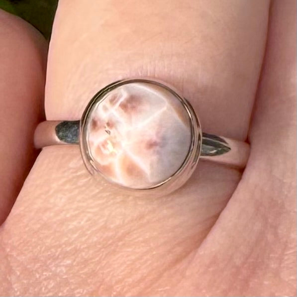 Natrolite Ring Size 8 - Morganna’s Treasures