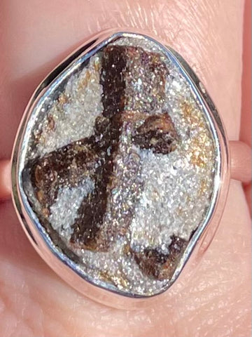 Staurolite (Fairy Cross) Ring Size 9 - Morganna’s Treasures