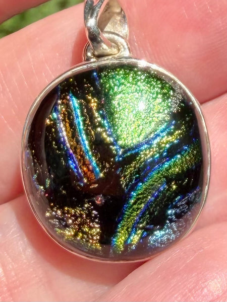 Dichroic Glass Pendant