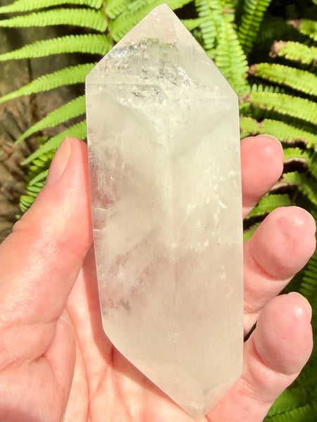 Double-Terminated Clear Quartz Wand - Morganna’s Treasures