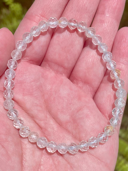 Faceted Clear Quartz Bracelets - Morganna’s Treasures 