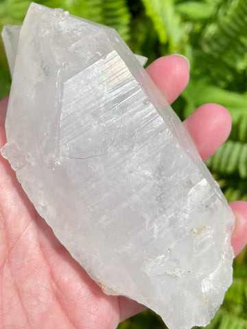 Large Clear Quartz Crystal Cluster