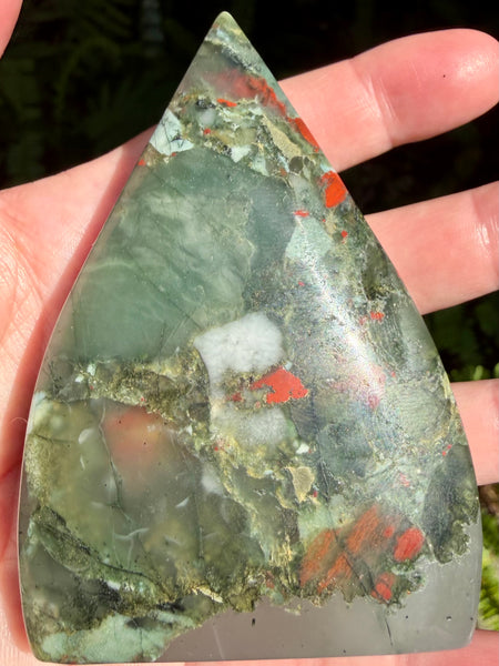 Gorgeous African Bloodstone Flame