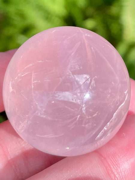 Rose Quartz Crystal Ball - Morganna’s Treasures 