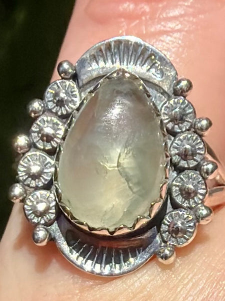 Prehnite Ring Size 7