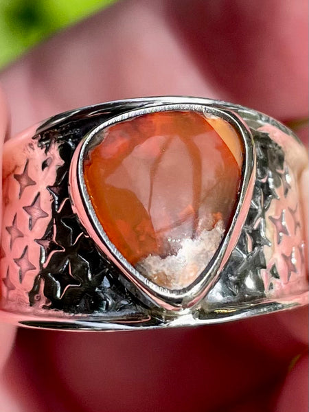 Mexican Cantera Opal Ring Size 9 - Morganna’s Treasures 