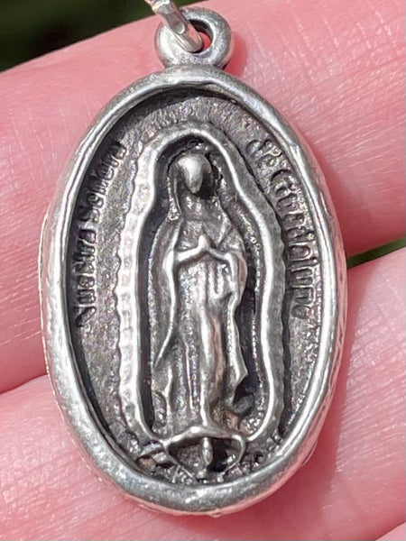 Tibetan Silver Mother Mary Pendant - Morganna’s Treasures