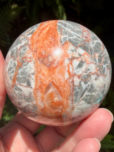Spider Web Jasper Sphere