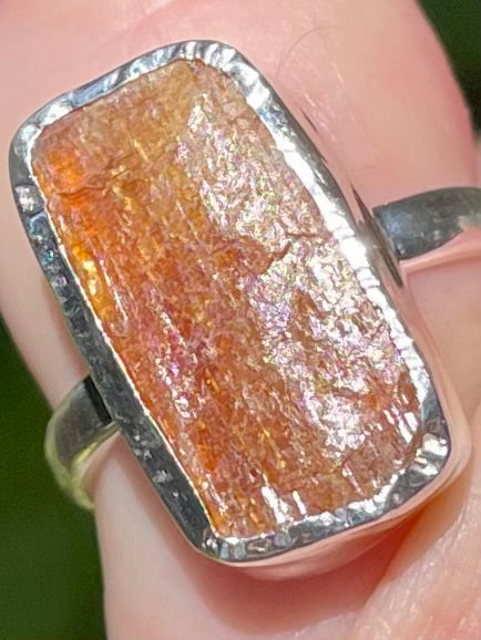 Orange Kyanite Ring Size 7 - Morganna’s Treasures 