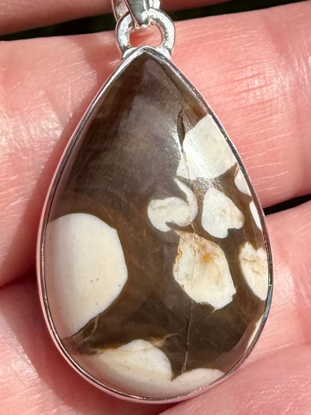 Peanut Wood Jasper Pendant - Morganna’s Treasures