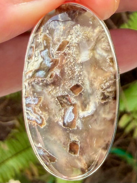 Turkish Tube Agate Pendant - Morganna’s Treasures