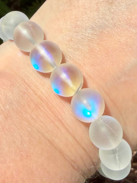 Iridescent Crystal Bracelet - Light - Morganna’s Treasures