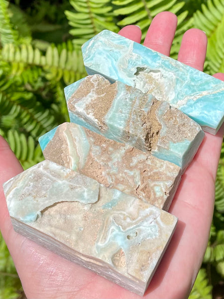 Medium Hemimorphite Obelisk - Morganna’s Treasures 