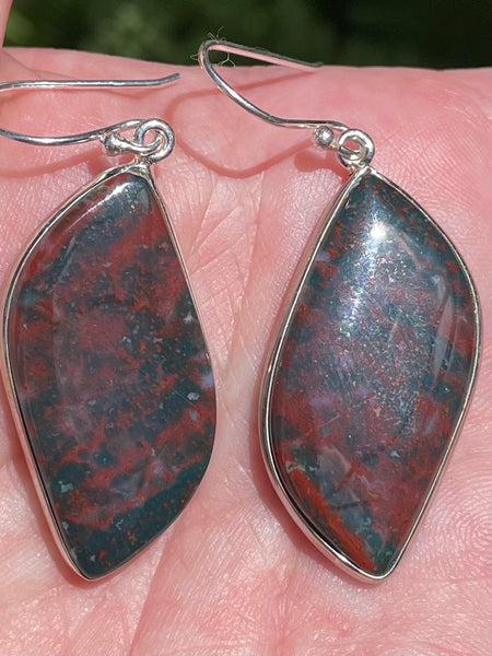 Bloodstone Earrings - Morganna’s Treasures 