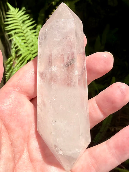 Double-Terminated Clear Quartz Wand - Morganna’s Treasures