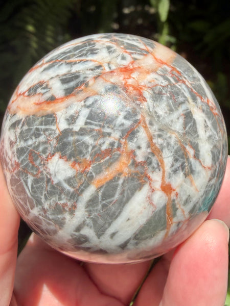Spider Web Jasper Sphere