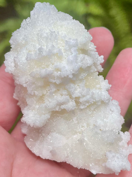 Fluorescent White Aragonite - Morganna’s Treasures 