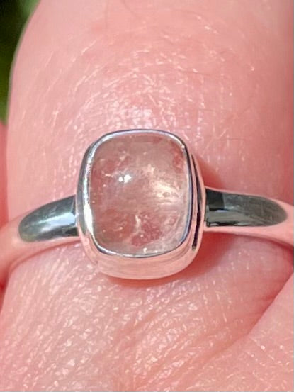 Rose Quartz Ring Size 9 - Morganna’s Treasures 