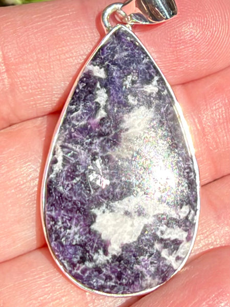 Beautiful Lepidolite Pendant