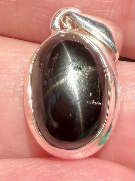 Black Star Diopside Pendant - Morganna’s Treasures